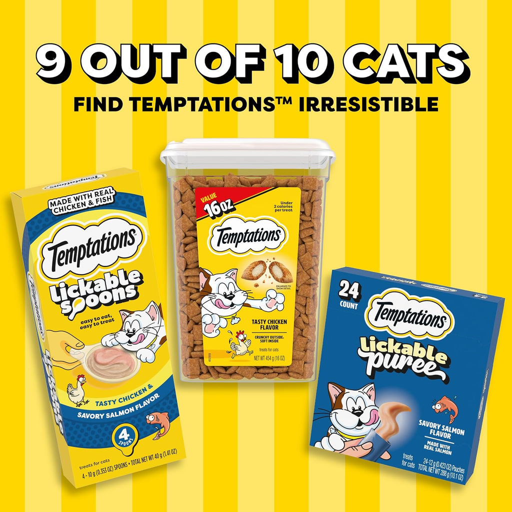 Jumbo Stuff Crunchy & Soft Cat Treats, Chicken, 2.5 Oz, 12 Pack